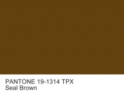 Аніліновий барвник для тканини коричневий (PANTONE 19-1314 TPX Seal Brown)