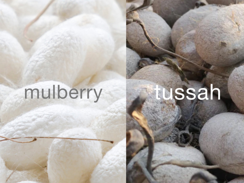 Mulberry vs Tussah: У чому різниця між королем шовку та дикою естетикою?