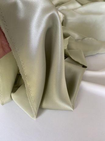 Натуральний 100% шовк mulberry 22mm фісташка оливка