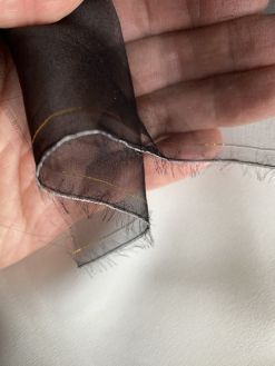 Organza black